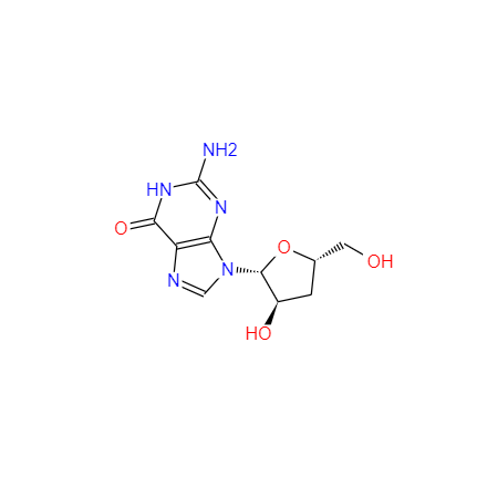 CAS： 3608-58-0，中文名稱： 3’-脫氧鳥苷 英文名稱：3'-Deoxyguanosine 