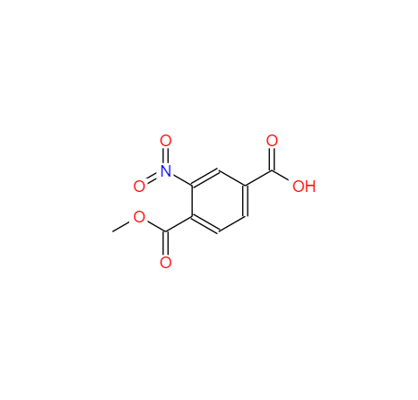 CAS： 35092-89-8，中文名稱： 2-硝基對苯二酸單甲酯 英文名稱：1-Methyl 2-nitroterephthalate 