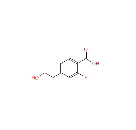 CAS： 481075-50-7，中文名稱： 2-氟-4-(2-羥基乙基)苯甲酸 英文名稱：2-Fluoro-4-(2-Hydroxyethyl)Benzoic Acid 