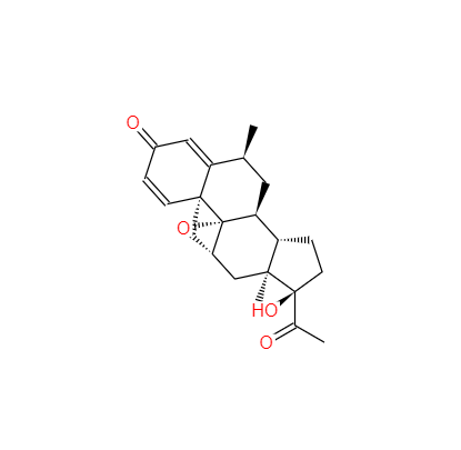 CAS： 83873-16-9，中文名稱： 氟米龍 英文名稱：Fluorometholone 