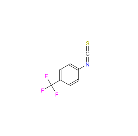 CAS： 1645-65-4，中文名稱： 4-(三氟甲基)苯基異硫氰酸酯 英文名稱：4-(Trifluoromethyl)phenyl isothiocyanate 