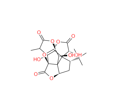 CAS： 15291-77-7，中文名稱： 銀杏內(nèi)酯B 英文名稱：Ginkgolide B 