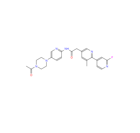 CAS： 1243245-18-2，英文名稱：GNF-6231 