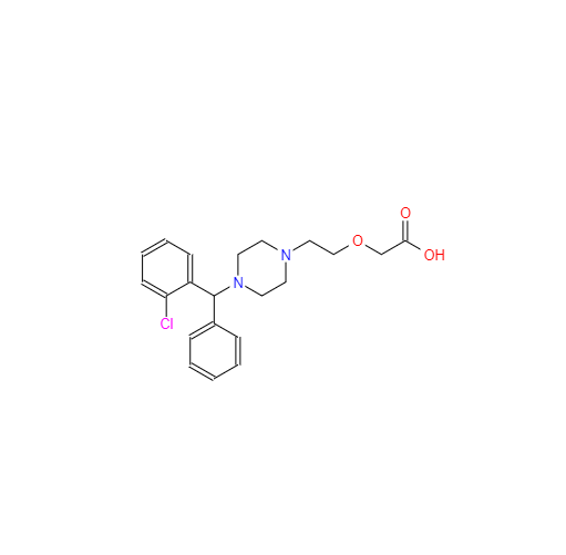 CAS： 83881-59-8，中文名稱： 西替利嗪雜質(zhì)C 英文名稱：Cetirizine Impurity C 