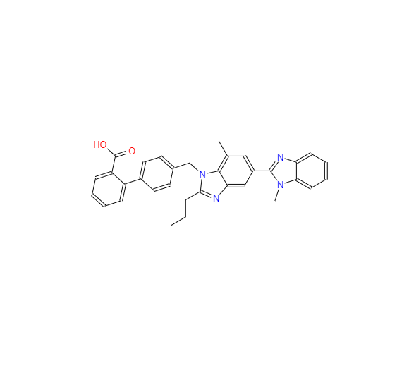 CAS： 1026353-20-7，中文名稱： 替米沙坦雜質(zhì)B 英文名稱：Telmisartan impurity B 