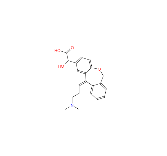  CAS： 1331822-32-2，中文名稱： 2-羥基奧洛他定雜質(zhì) 英文名稱：α-Hydroxy Olopatadine