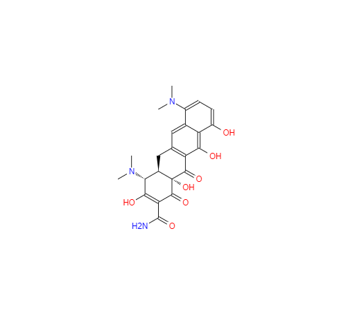 CAS： 1346598-44-4，中文名稱： 米諾環(huán)素5,6A脫氫雜質(zhì) 英文名稱：Minocycline 5,6alpha-Dehydro Impurity 