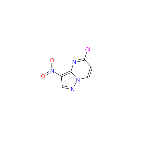CAS： 1363380-51-1，中文名稱： 5-氯-3-硝基吡唑[1,5-A]嘧啶 英文名稱：5-Chloro-3-nitropyrazolo[1,5-a]pyriMidine 