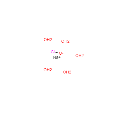 CAS： 10022-70-5，中文名稱(chēng)： 次氯酸鈉五水合物 英文名稱(chēng)：SodiumHypochloritePentahydrate 