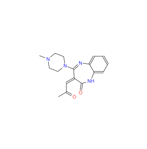 CAS： 1017241-34-7，中文名稱： 奧氮平EP雜質(zhì)F 英文名稱：Olanzapine EP Impurity F 