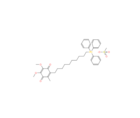 CAS： 845959-50-4，中文名稱： 米托蒽醌甲磺酸鹽 英文名稱：Mitoquinone mesylate 