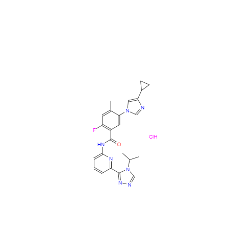 CAS： 1448428-05-4，英文名稱：GS-4997 HCl salt 