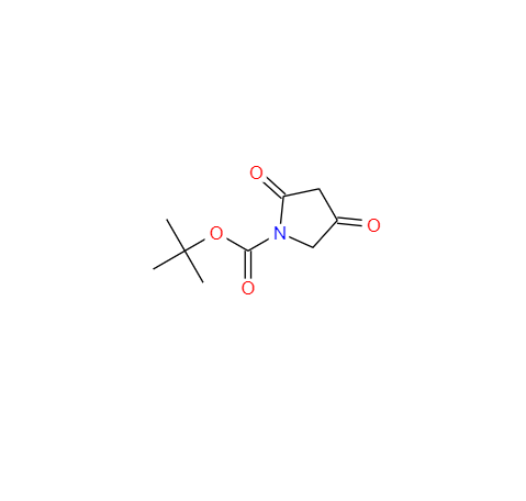 CAS： 182352-59-6，中文名稱： 1-BOC-吡咯烷-2,4-二酮 英文名稱：tert-butyl 2,4-dioxopyrrolidine-1-carboxylate 