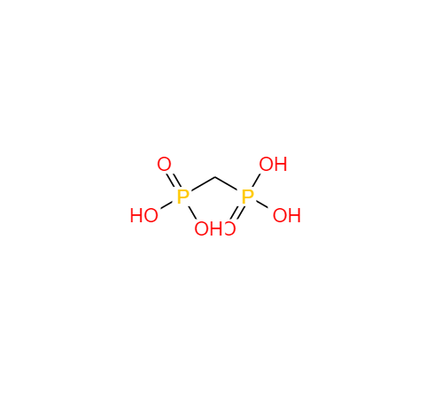 CAS： 1984-15-2，中文名稱： 亞甲基二膦酸 英文名稱：Methylenediphosphonicacid 