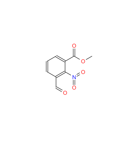  CAS： 138229-59-1，中文名稱： 3-甲?；?2-硝基苯甲酸甲酯 英文名稱：Methyl3-formyl-2-nitrobenzoate