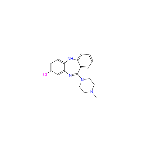 CAS： 5786-21-0，中文名稱： 氯氮平 英文名稱：Clozapine 