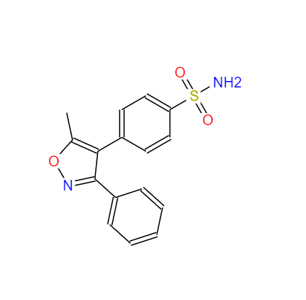 CAS：181695-72-7,中文名稱：代他考昔, 英文名稱：Valdecoxib 
