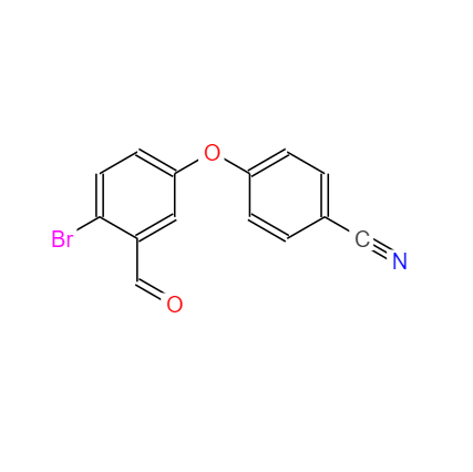  CAS：906673-54-9，中文名稱：4-(4-溴-3-甲?；窖趸?苯甲腈 ，英文名稱：4-(4-Bromo-3-formyl-phenoxy)-benzonitrile