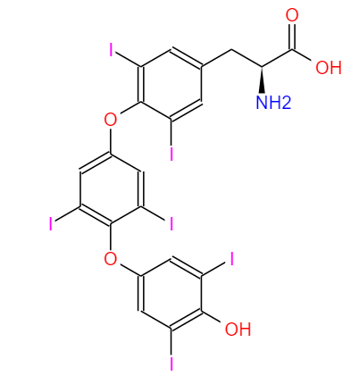 CAS：911661-90-0，中文名稱(chēng)：左甲狀腺素EP雜質(zhì)F， 英文名稱(chēng)：Levothyroxine EP Impurity F 
