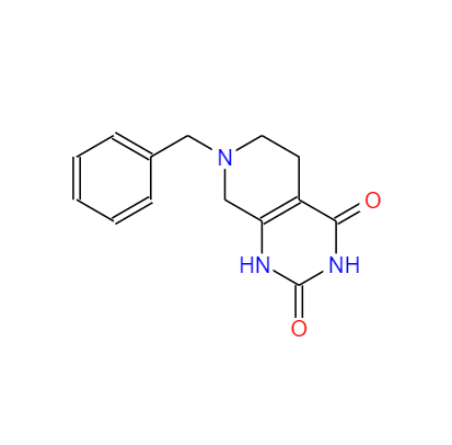 CAS：62459-02-3，中文名稱：7-芐基-5,6,7,8-四氫吡啶并[3,4-d]嘧啶-2,4(1H,3H)-二酮 