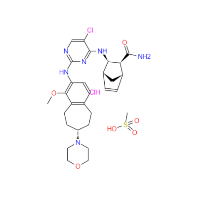  CAS：1354545-57-5，中文名稱：CEP-28122 Mesylate ，英文名稱：CEP-28122 Mesylate