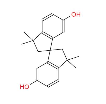CAS：1568-80-5，中文名稱：3,3,3',3'-四甲基-1,1'-螺bi(茚滿)-6,6'-二醇 