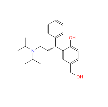 CAS：207679-81-0,(R)-5-羥甲基托特羅定, 英文名稱：R-5-Hydroxymethyl Tolterodine 
