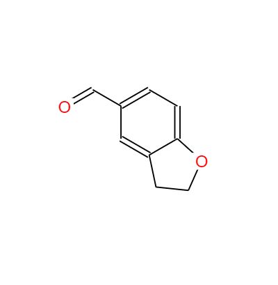 CAS：55745-70-5，中文名稱：2,3-二氫苯并呋喃-5-甲醛 ，英文名稱：2,3-Dihydrobenzofuran-5-carboxaldehyde 