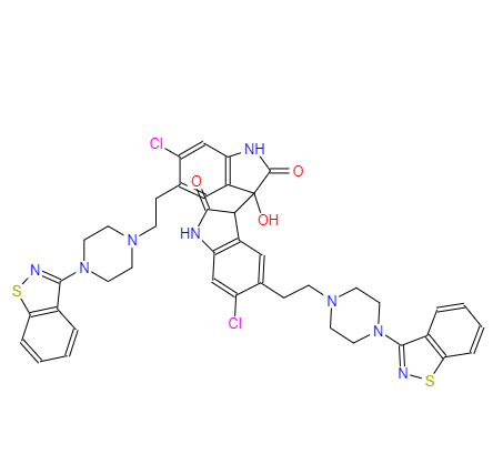  CAS：1303996-68-0，中文名稱：齊拉西酮相關(guān)化合物C 英文名稱：Ziprasidone Related Compound C