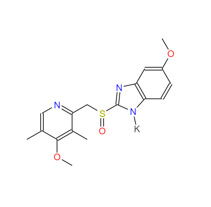 CAS：161796-84-5，中文名稱：埃索美拉唑鉀 ，英文名稱：Esomeprazole Potassium 