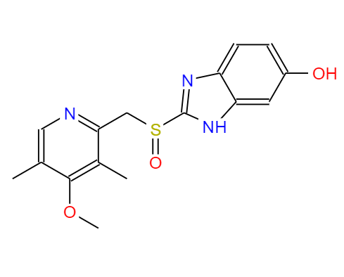  CAS：151602-49-2，中文名稱：5-O-去甲基奧美拉唑， 英文名稱：5-O-Desmethyl Omeprazole