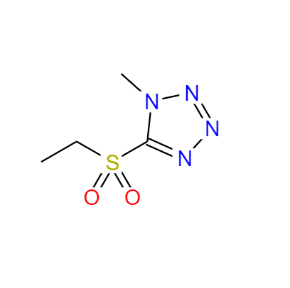 CAS：1019062-29-3，英文名稱：5-(Ethylsulfonyl)-1-methyl-1H-tetrazole 