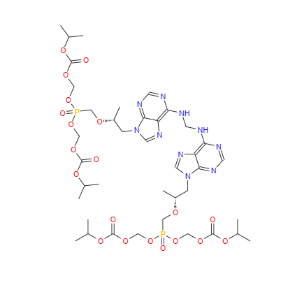  CAS：1093279-76-5，中文名稱：替諾福韋酯二聚體， 英文名稱：Tenofovir Disoproxil Dimer