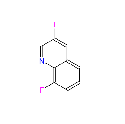 CAS：866782-59-4，中文名稱：8-氟-3-碘喹啉， 英文名稱：8-Fluoro-3-iodoquinoline 