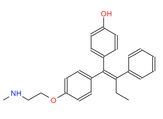 CAS：114828-90-9，中文名稱：E-因多昔芬， 英文名稱：Endoxifen E-isomer 