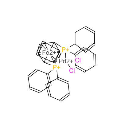 CAS：72287-26-4，DPPF二氯化鈀，[1'1-Bis(diphenylphosphino)ferrocene] dichloro palladiuM(II) ，