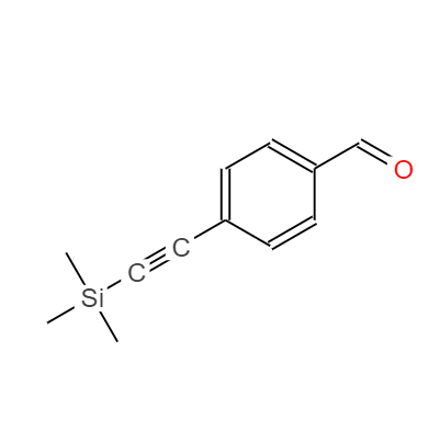 CAS：77123-57-0，中文名稱(chēng)：4-[(三甲基硅基)乙炔基]苯甲醛 ，英文名稱(chēng)：4-[(Trimethylsilyl)ethynyl]benzaldehyde 