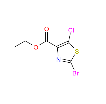CAS：425392-44-5，中文名稱(chēng)：2-溴-5-氯噻唑-4-羧酸乙酯 ，英文名稱(chēng)：ethyl 2-bromo-5-chlorothiazole-4-carboxylate 