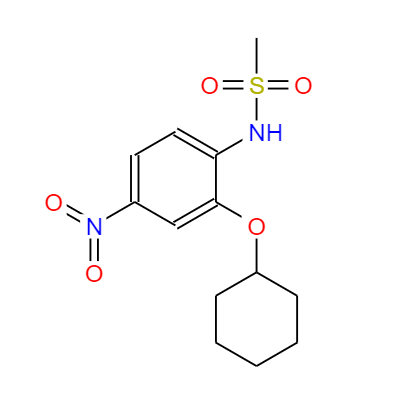 CAS：123653-11-2，中文名稱：N-(2-(環(huán)己基氧基)-4-硝基苯基)甲磺酰胺， 英文名稱：NS-398 