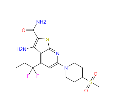  CAS：960293-88-3，中文名稱：BI605906， 英文名稱：BI605906