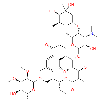 CAS：1405-54-5，中文名稱：泰樂霉素 ，英文名稱：Tylosintartrate 
