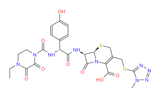 CAS：62893-19-0，中文名稱：頭孢哌酮， 英文名稱：Cefoperazone 