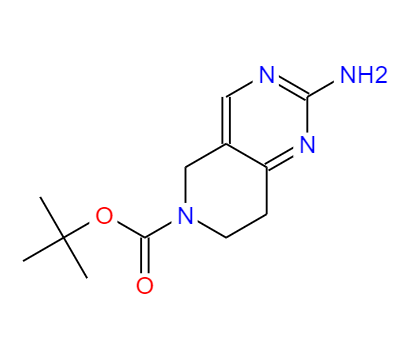 CAS：869198-95-8，中文名稱：2-氨基-7,8-二氫吡啶并[4,3-d]嘧啶-6(5H)-羧酸叔丁酯