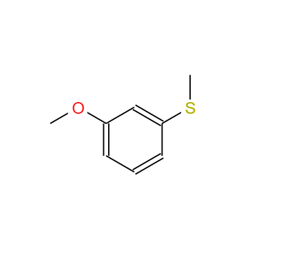  CAS：2388-74-1,中文名稱：3-甲氧基苯甲硫醚,英文名稱：3-Methoxythioanisole
