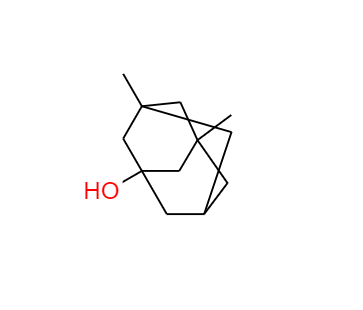 CAS：707-37-9，中文名稱：3,5-二甲基-1-金剛烷醇 ，英文名稱：3,5-Dimethyl-1-adamantanol 