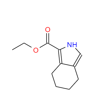 CAS：65880-17-3，中文名稱：4,5,6,7-四氫異吲哚-1-羧酸乙酯 ，英文名稱：Ethyl 4,5,6,7-tetrahydro-2H-isoindole-1-carboxylate 