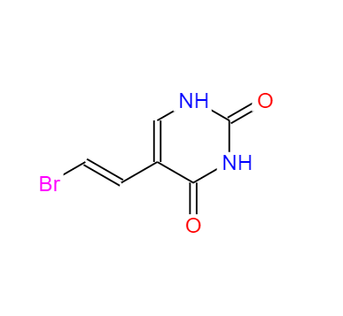  CAS：69304-49-0，中文名稱：(E)-5-(2-溴乙烯基)尿嘧啶 ，英文名稱：(E)-5-(2-Bromovinyl)uracil