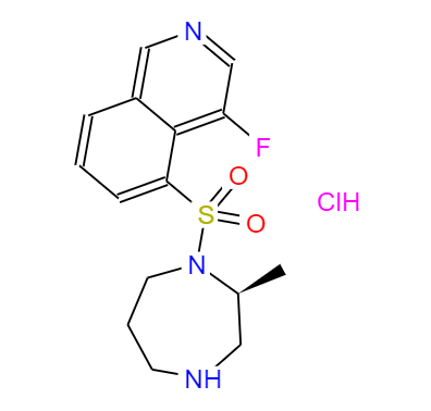 CAS：223644-02-8，中文名稱：Ripasudil Hydrochloride ，英文名稱：Ripasudil Hydrochloride 
