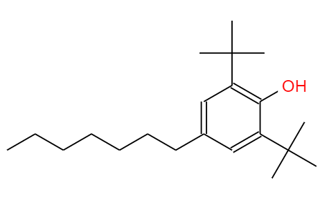 CAS：765956-84-1，中文名稱：2,6-二叔丁基-4-庚基苯酚， 英文名稱：2,6-di-tert-butyl-4-Heptylphenol