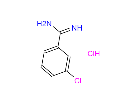  CAS：24095-60-1，中文名稱(chēng)：間氯苯脒鹽酸鹽 ，英文名稱(chēng)：3-Chlorobenzenecarboximidamidehydrochloride